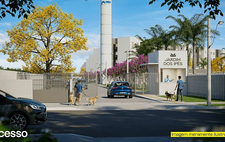 Jardim dos Ip�s: Tranquilidade e Seguran�a